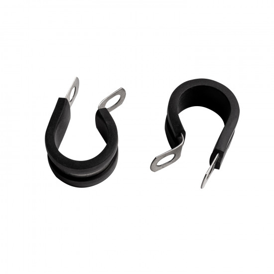 Hose Clamp 19mm X 12mm B/width Rubber Lined Bulk Hose Clamp 19mm X 12mm B/width Rubber Lined Bulk