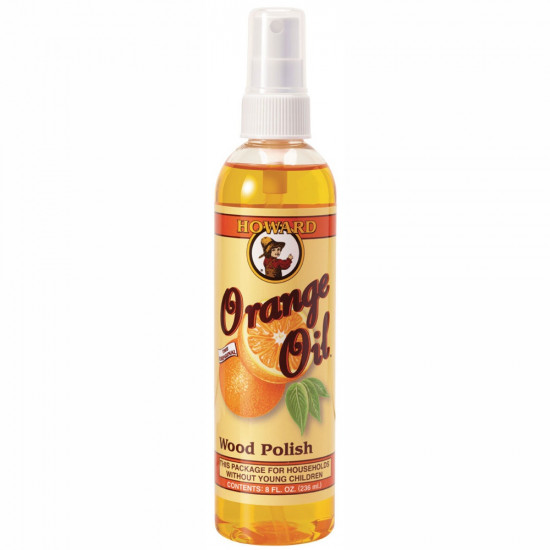 HOWARD Orange Oil Spray Furniture Polish 237 Ml HOWARD Orange Oil Spray Furniture Polish 237 Ml