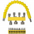18 Piece Flex. Shaft & Nutsetter Set