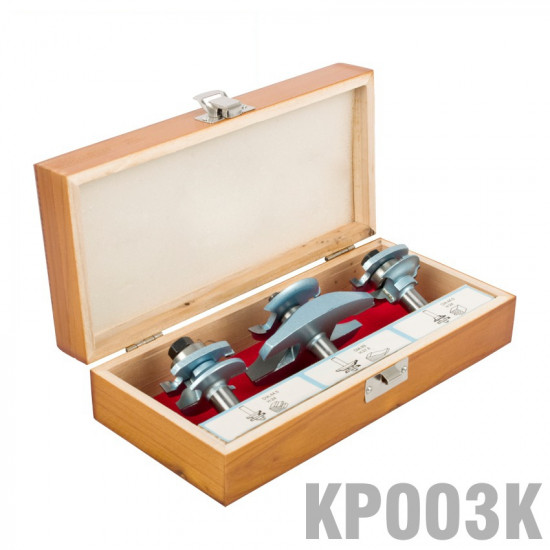Sommerfield Raised Panel Set 3pc 1/2' Shank Wooden Box Sommerfield Raised Panel Set 3pc 1/2' Shank Wooden Box