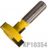 T Slotter & Slat Wall Cutter 35mmx9.5mm 1/2' Shank