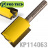 Straight Bit 3/4'(19mm) X 1'(25.4mm) Cut 2 Flute With Bottom Cut 1/4'