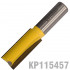 Straight Bit 5/8'(15.9mm) X 1 1/2'(38.1mm) Cut 2 Flute With Bottom Cut