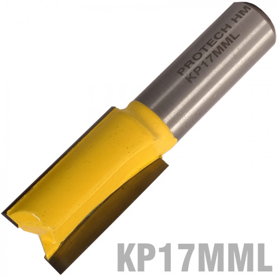 Straight Bit 17mm X 32mm Cut 2 Flute Metric 1/2' Shank Straight Bit 17mm X 32mm Cut 2 Flute Metric 1/2' Shank
