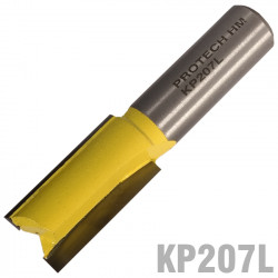 Straight Bit 5/8' (15.9mm) X 1 1/4'(31.8mm) Two Flute 1/2' Shank