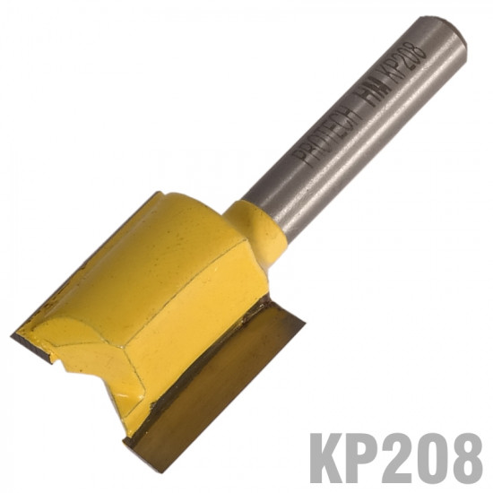 Straight Bit 3/4'(19mm) X 3/4'(19mm) Two Flute 1/4' Shank Straight Bit 3/4'(19mm) X 3/4'(19mm) Two Flute 1/4' Shank