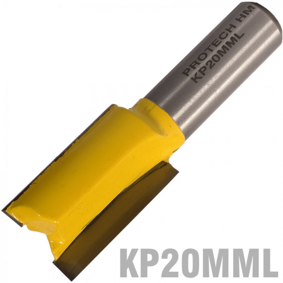 Straight Bit 20mm X 32mm Cut 2 Flute Metric 1/2' Shank Straight Bit 20mm X 32mm Cut 2 Flute Metric 1/2' Shank