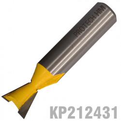 Dovetail Bit 9/16' (14.3mm) X 1/2' 1/2' Shank