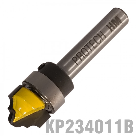 Classical Bit 1/2' X 3/8' With Top Bearing 1/4' Shank Classical Bit 1/2' X 3/8' With Top Bearing 1/4' Shank