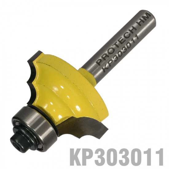 Double Round Bit 1 1/8' X 1/2' Radius 5/32' 1/4' Shank Double Round Bit 1 1/8' X 1/2' Radius 5/32' 1/4' Shank