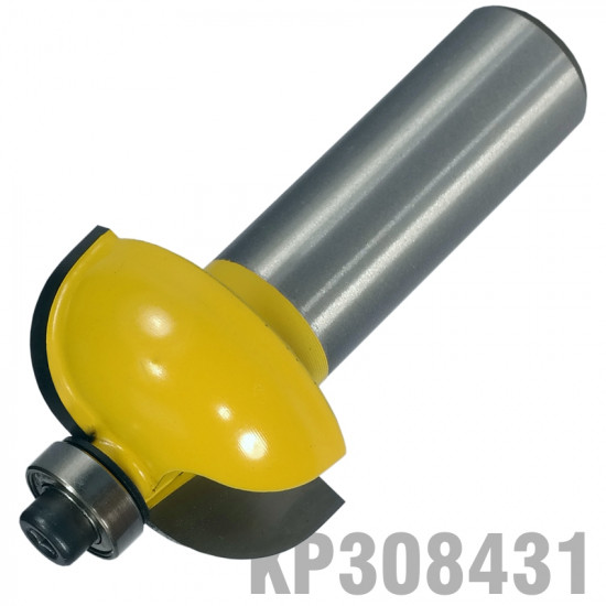 Cove Bit 1 1/8' X 1/2' Radius 3/8' 1/2' Shank Cove Bit 1 1/8' X 1/2' Radius 3/8' 1/2' Shank