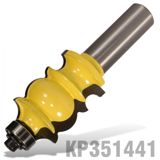 Face Mould Bit 1' X 1 3/8' Radius 5/32' 1/2' Shank Face Mould Bit 1' X 1 3/8' Radius 5/32' 1/2' Shank