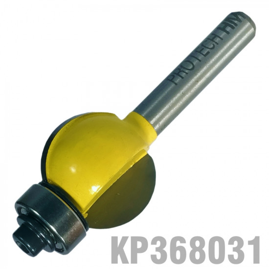 Internal Bull Nose 20mm X 5/8' Half Radius Radius 13/16' 1/4' Shank Internal Bull Nose 20mm X 5/8' Half Radius Radius 13/16' 1/4' Shank