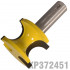 External Bull Nose 3/4' X 27.8mm Full Radius 19mm 1/2' Shank