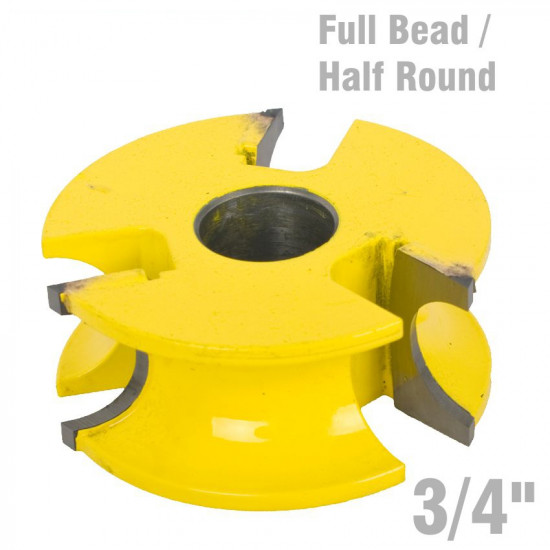 Full Bead/half Round 3/4'