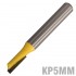 Straight Bit 5mm X 13mm Single Flute Metric 1/4' Shank