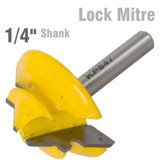 Lock Mitre Bit 1/4' Shank Lock Mitre Bit 1/4' Shank