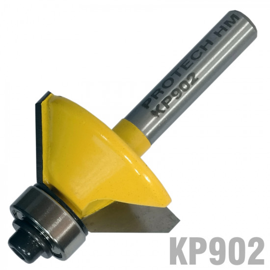Chamfer Bit Tct 45° 1 3/16' X 1/2' X 1/4' Shank Chamfer Bit Tct 45° 1 3/16' X 1/2' X 1/4' Shank