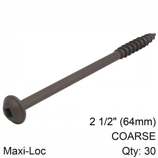 KREG Hd Protec Kote Pocket Hole Screws 64mm 2.50' #14 Coarse Thread Mx KREG Hd Protec Kote Pocket Hole Screws 64mm 2.50' #14 Coarse Thread Mx