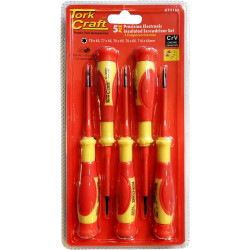 5pc Precision Electronic Insulated Screwdriver Set