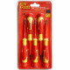 5pc Precision Electronic Insulated Screwdriver Set 5pc Precision Electronic Insulated Screwdriver Set
