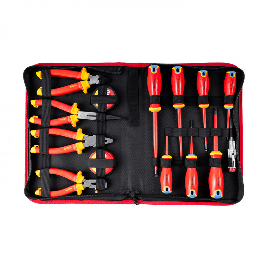 14pc S/driver (ph/sl) & Hand Tools Set Electricians Insulated Vde 14pc S/driver (ph/sl) & Hand Tools Set Electricians Insulated Vde
