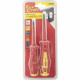 2pc Screwdriver Insulated Vde 3.5x75mm Slotted & Ph1x80mm 2pc Screwdriver Insulated Vde 3.5x75mm Slotted & Ph1x80mm
