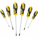 6pc Screwdriver Set With Wall Mountable Rack Ph Sl 6pc Screwdriver Set With Wall Mountable Rack Ph Sl