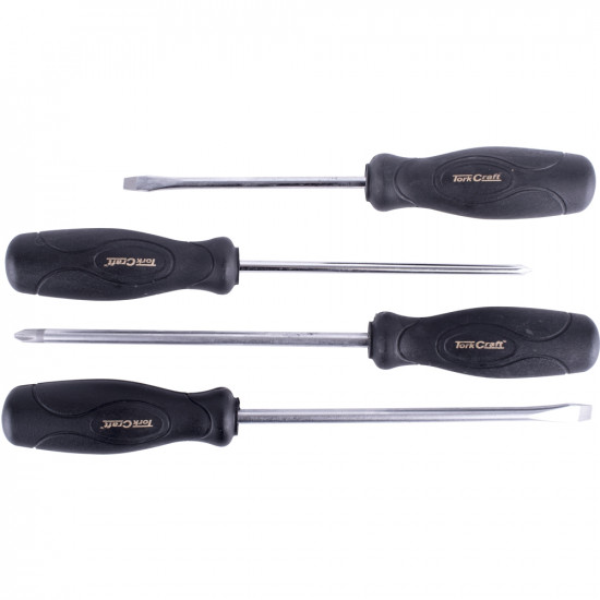 4pc Screwdriver Set Black Handle 4pc Screwdriver Set Black Handle
