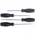 4pc Screwdriver Set Black Handle