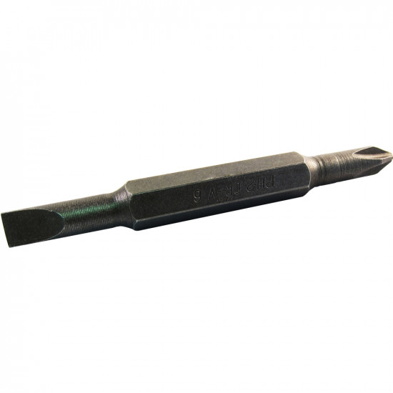 Replacement Bit 75mm Double Ended 8mm.sl6mm/ph2 For Kt2677 Replacement Bit 75mm Double Ended 8mm.sl6mm/ph2 For Kt2677