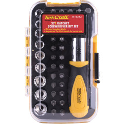 Screwdriver Ratchet Bit Set 37pc