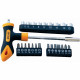 Screwdriver Bit & Socket Set 24 Pc T Bar Screwdriver Bit & Socket Set 24 Pc T Bar
