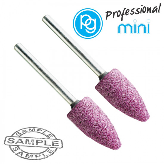 Ruby Grinding Stones 10x20mm. Bullet.sh3mm.2pcs Ruby Grinding Stones 10x20mm. Bullet.sh3mm.2pcs