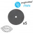 Slim Cut Off Discs 22x0.25mm.5pcs