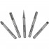 Rotary Burr Set 5 Pc Asstd 6mm Dia Tungsten