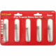Rotary Burr Set 5 Pc Asstd 8mm Dia Tungsten Rotary Burr Set 5 Pc Asstd 8mm Dia Tungsten