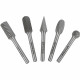 Rotary Burr Set 5 Pc Asstd 12mm Dia Tungsten Rotary Burr Set 5 Pc Asstd 12mm Dia Tungsten
