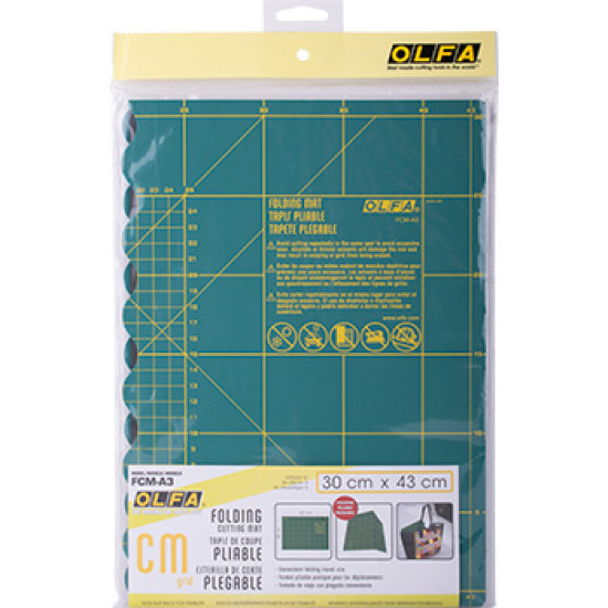Folding Mat For Rotary Cutters 450x320x2.0mm
