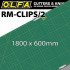 OLFA Mat Set 900 X 600mm X 2 Incl 2 Joining Clips For Rotary Cutters