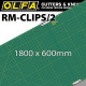 OLFA Mat Set 900 X 600mm X 2 Incl 2 Joining Clips For Rotary Cutters OLFA Mat Set 900 X 600mm X 2 Incl 2 Joining Clips For Rotary Cutters