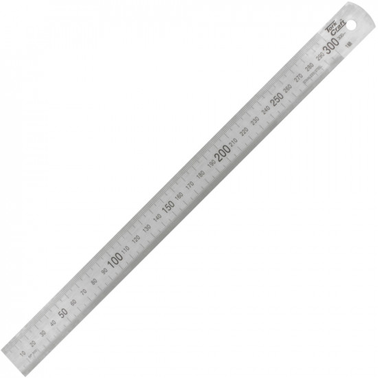 Stainless Steel 300x25x1.0mm Ruler Stainless Steel 300x25x1.0mm Ruler