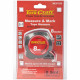 Measuring Tape With Marker 8m X 25mm Rubber Casing Matt Finish Measuring Tape With Marker 8m X 25mm Rubber Casing Matt Finish