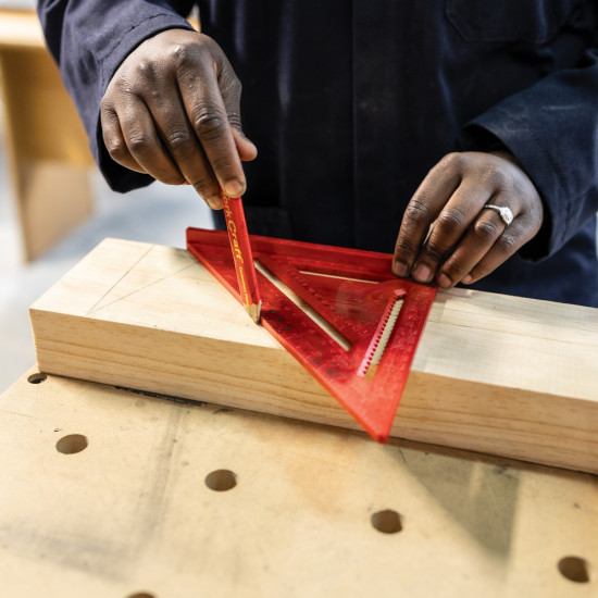 Rafter Square Abs Triangular 180mm Multi Angle Rafter Square Abs Triangular 180mm Multi Angle
