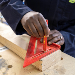 Rafter Square Abs Triangular 180mm Multi Angle