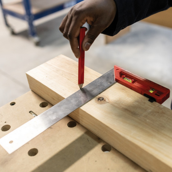 Try Square 300mm X 150mm With Level & Plumb Vial Try Square 300mm X 150mm With Level & Plumb Vial
