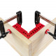 Plastic Square Abs 100x100x16mm 4pc Plastic Square Abs 100x100x16mm 4pc