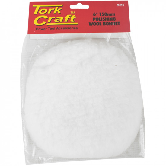6' 150mm Polishing Bonnet Wool