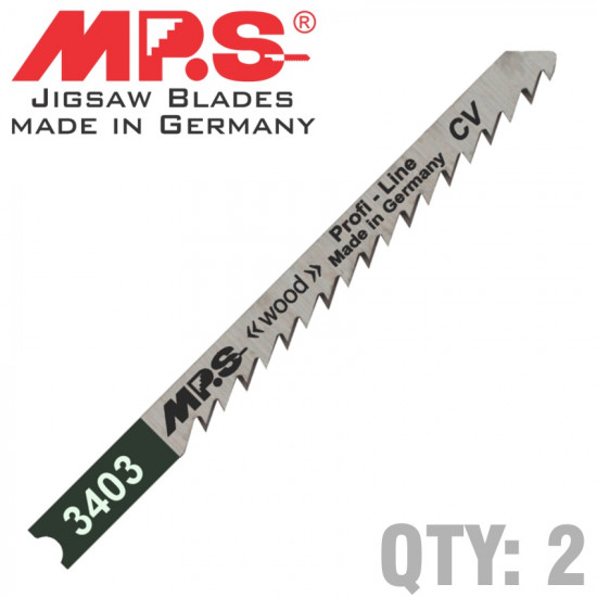 Jigsaw Blade Wood U-shank 6tpi 100mm Jigsaw Blade Wood U-shank 6tpi 100mm