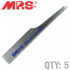 Jigsaw Blade For Airtool 0.5mm-1mm 5 Pack 32tpi Body Saw